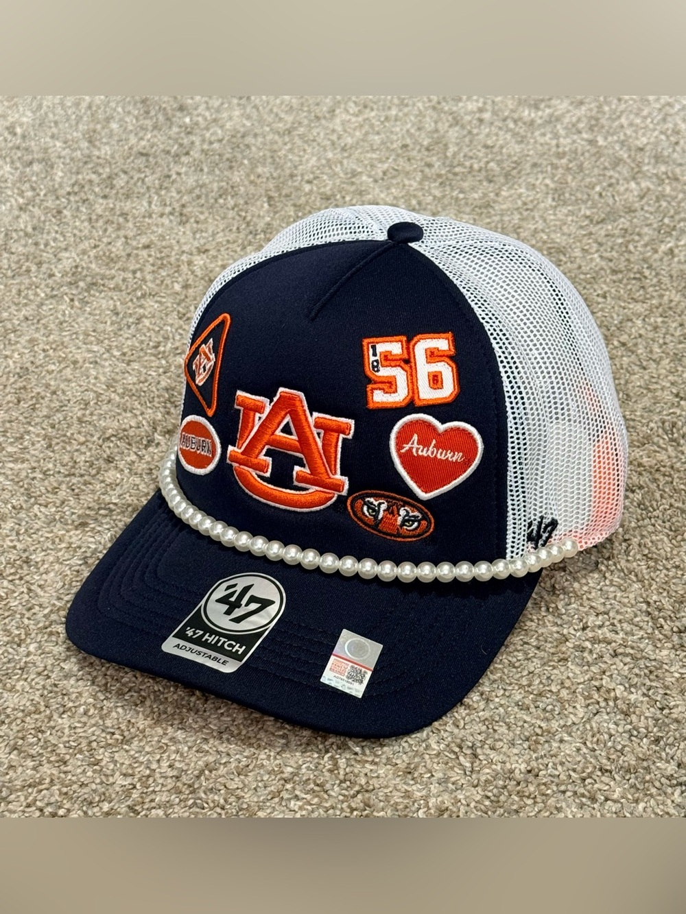 NEW 47 Brand Auburn Tigers Rally On '47 Hitch Fm Foam Front Hat